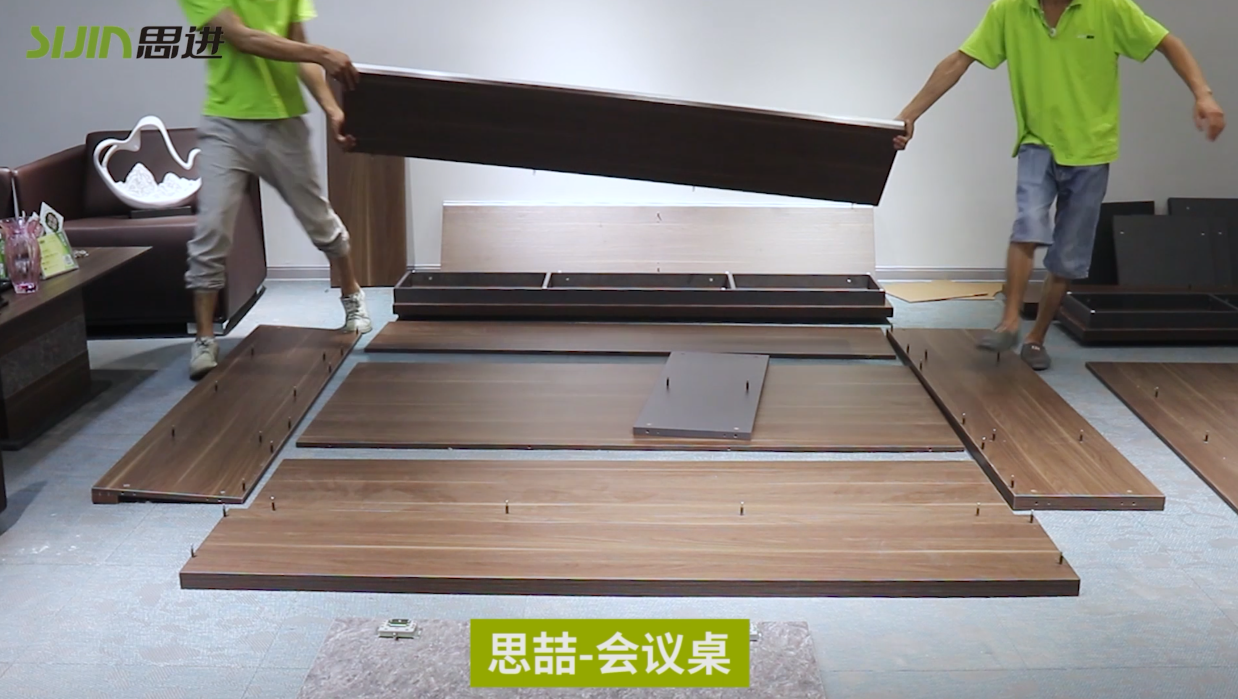 【思喆系列-文件柜】思進(jìn)家具膠板板式產(chǎn)品安裝教程